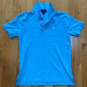 Blue polo t-shirt